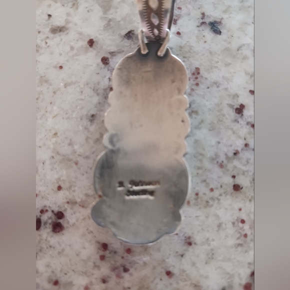 B Johnson sterling pendant turquoise - Picture 2 of 4